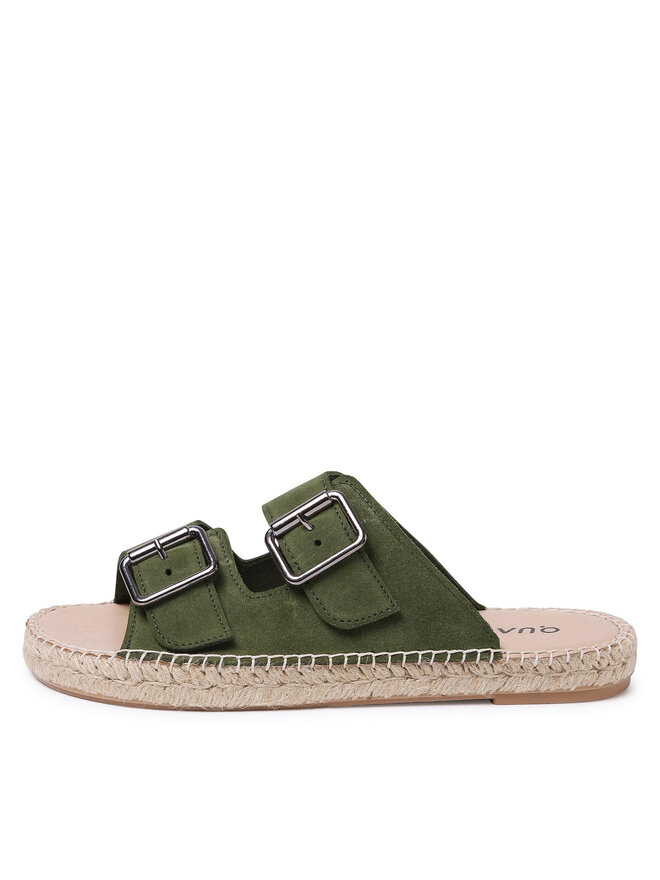 QUAZI Espadryle QUAZI QZ-63-04-000623 Zielony