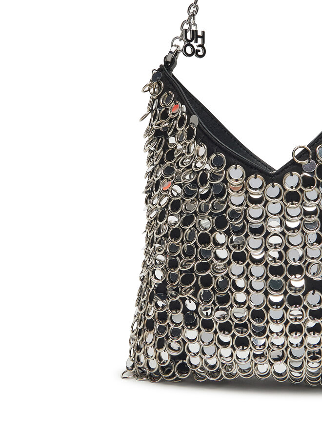 HUGO Handtasche HUGO 50541840 Silberfarben