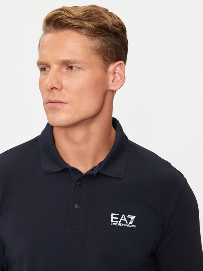 EA7 Emporio Armani EA7 Emporio Armani Poloshirt 8NPF15 PJVQZ 0562 Dunkelblau Regular Fit