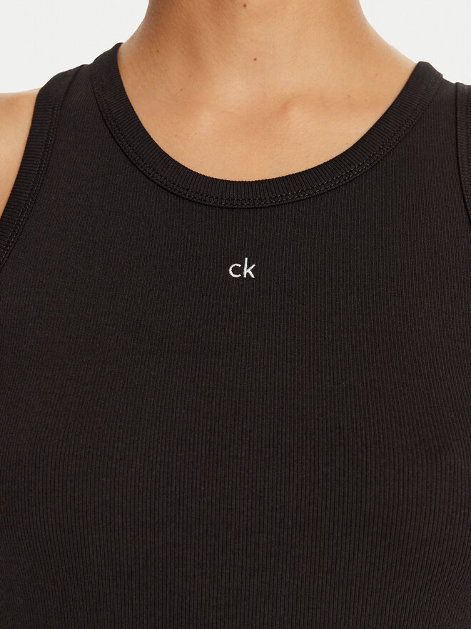 Calvin Klein Calvin Klein Top Graphic K20K208065 Negro Slim Fit