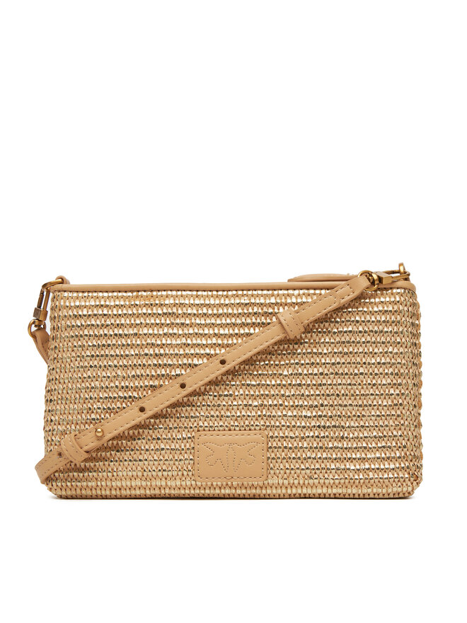 PINKO Torebka PINKO Flat Horizontal Mini PE 25 PCPL 104277 A2CE Złoty