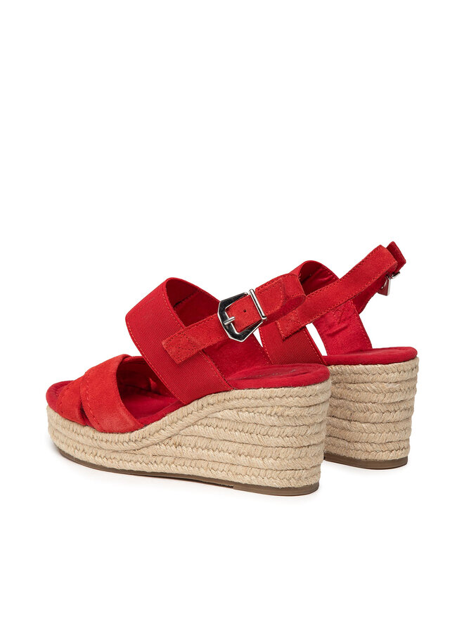 Espadrilles Marco Tozzi 2 2 28001 26 Rouge chaussures