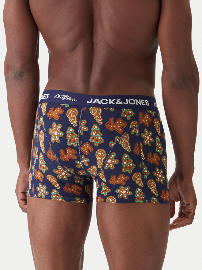 Jack & Jones Jack & Jones Набір боксерські шорти та шкарпетки Gingerbread Giftbox 12285133 Кольоровий