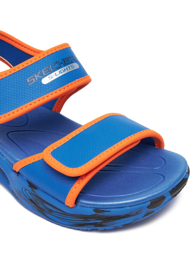 Skechers Sandale Skechers Sola Glow Sandal-Fusion Brights 407032L/BLOR Albastru
