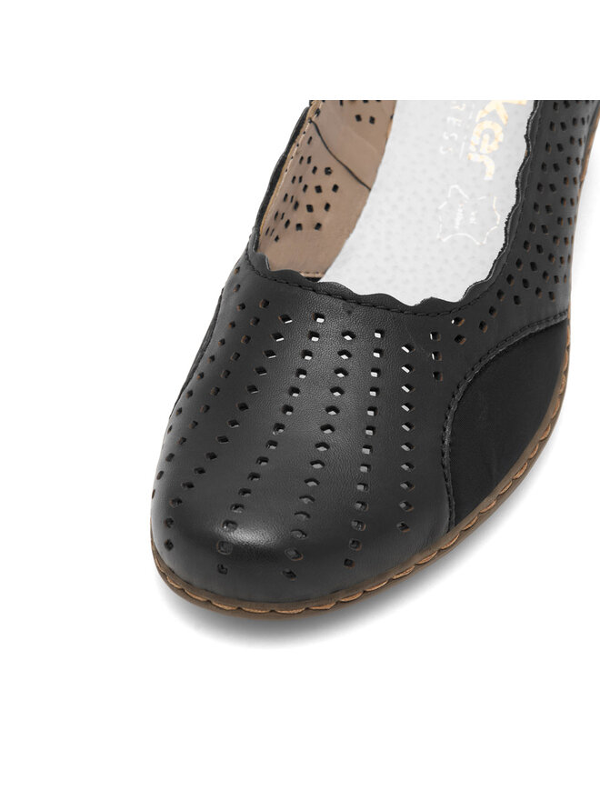 Rieker Halbschuhe Rieker 40952-00 Schwarz