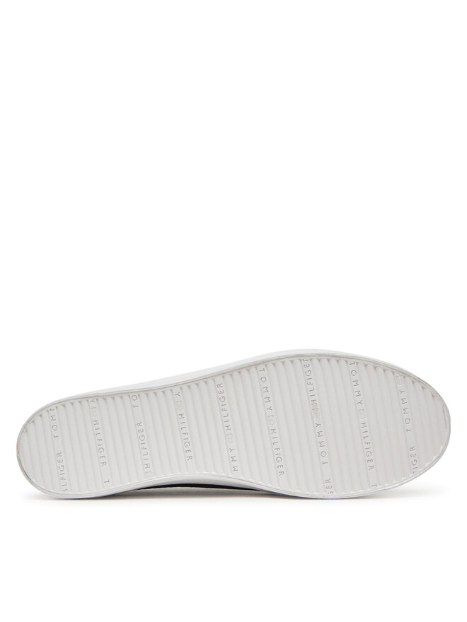 Tommy Hilfiger Sneakers Tommy Hilfiger Th Open Mesh Vulc Sneaker FW0FW08684 Negru