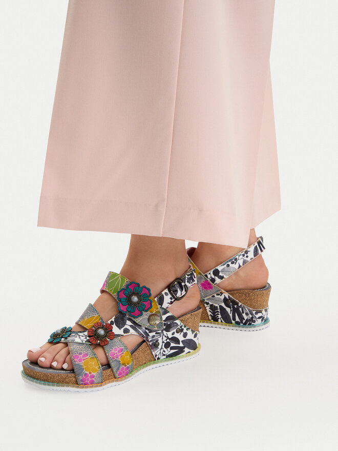 Laura Vita Sandalen Laura Vita Bonito 37 Bunt