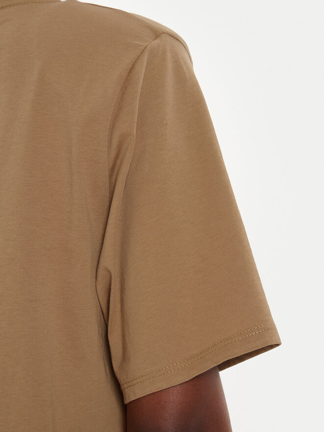 ViCOLO ViCOLO Majica UB0294 Rjava Regular Fit