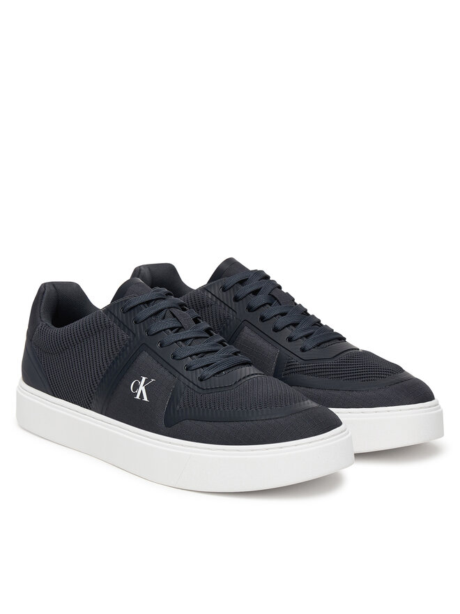 Calvin Klein Sneakers Calvin Klein Classic Cups Laceup Knit HM0HM02130 Dunkelblau