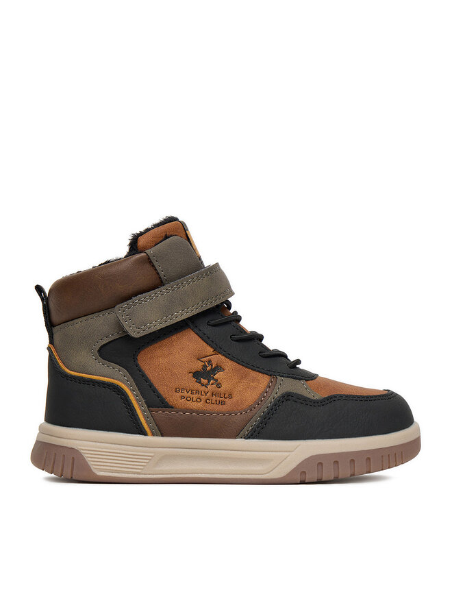 Beverly Hills Polo Club Schnürschuhe Beverly Hills Polo Club EO-BHPC-333-100 Braun