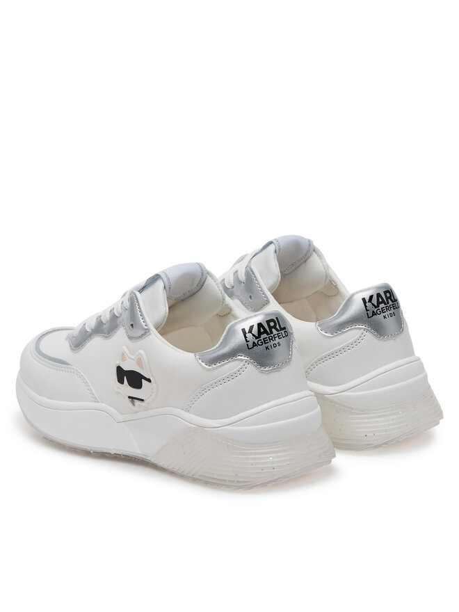 Karl Lagerfeld Kids Снікерcи Karl Lagerfeld Kids Z30373 M Білий