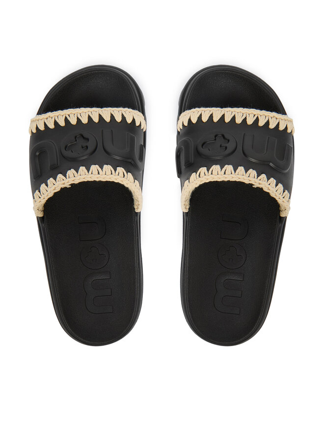 Mou Pantoletten Mou MU.SW661000N Schwarz