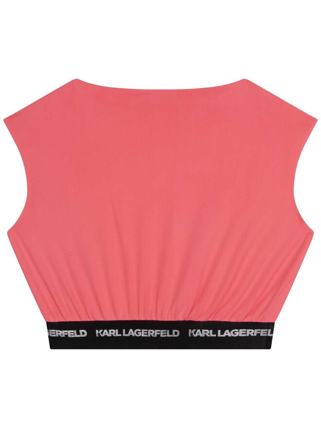 Karl Lagerfeld Kids Karl Lagerfeld Kids Top Z15410 D Rot Regular Fit