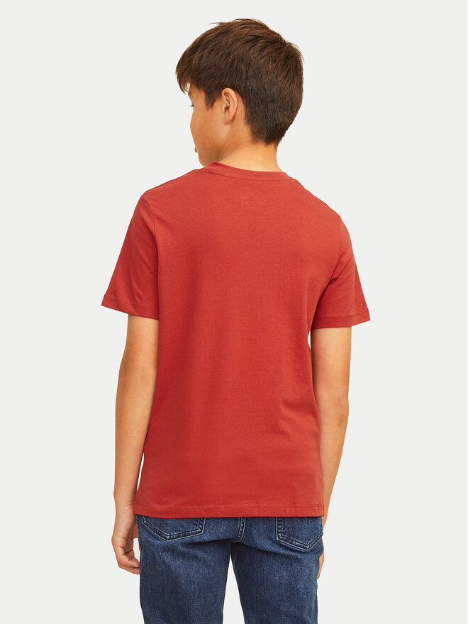 Jack&Jones Junior Jack&Jones Junior Póló Logo 12258877 Piros Regular Fit