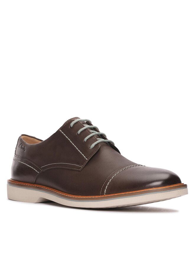 Halbschuhe Clarks Atticus LT Cap 26171594 Braun eschuhe
