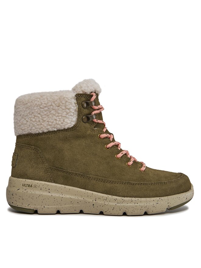 Skechers Botki Skechers Glacial Ultra Woodsy 144175/OLV Khaki