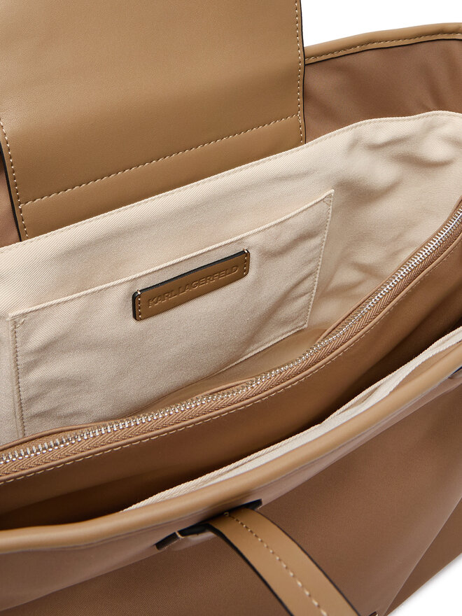 KARL LAGERFELD Ročna torba KARL LAGERFELD B1W30012 Rjava