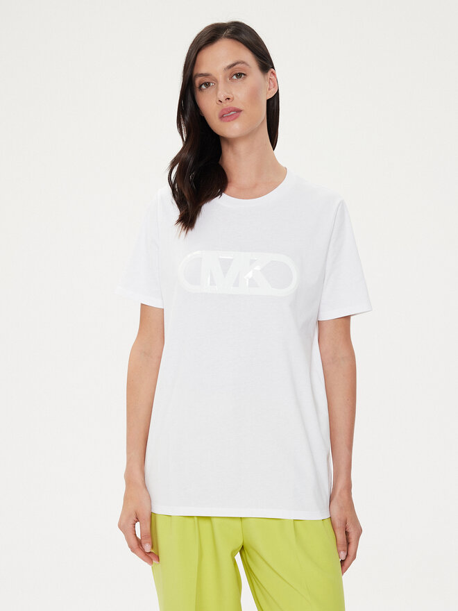 MICHAEL Michael Kors MICHAEL Michael Kors T-Shirt MS451EA97J Weiß Regular Fit