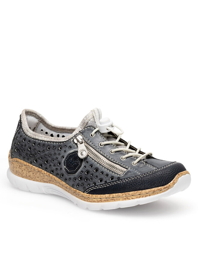 Rieker Halbschuhe Rieker N42P6-14 Dunkelblau
