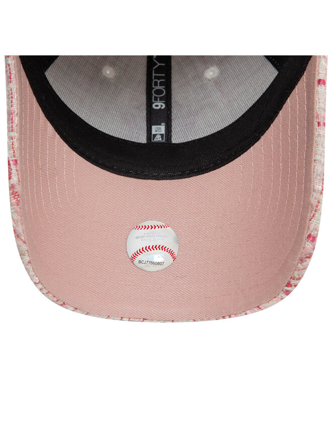 New Era Шапка с козирка New Era New York Yankees Tweed 9Forty 60595382 Розов
