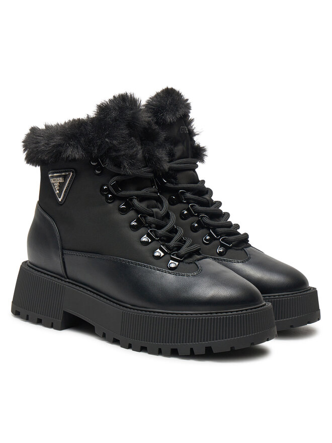 Guess Bakancs Guess Rezim FLFREZ ELE10 Fekete