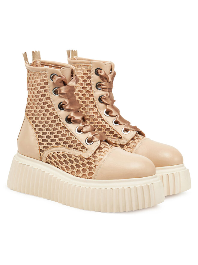 AGL Botine AGL Iggy Ghost D751563PGK7760F680 Bej