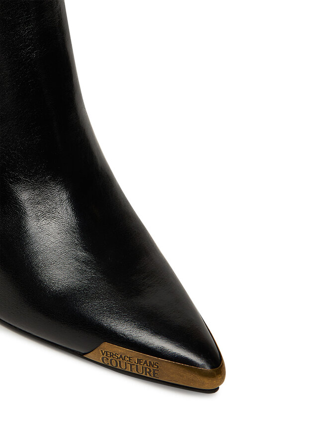 Versace Jeans Couture Μποτάκια Versace Jeans Couture 79VA3S57 Μαύρο