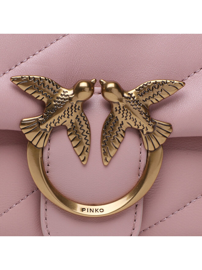 PINKO Handtasche PINKO Love Mini Puff Cl PE 23 PLTT 100039 A0F2 Rosa