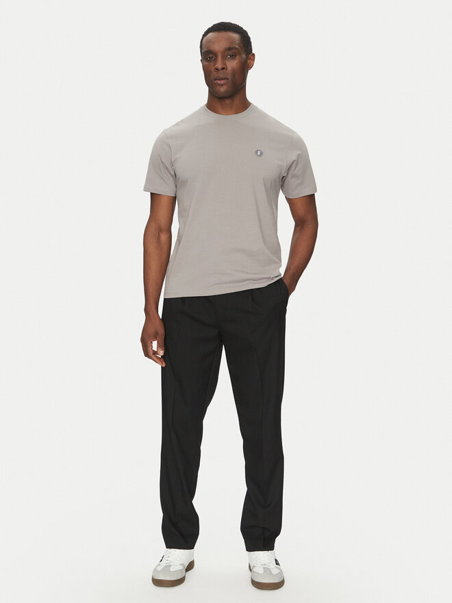 Save The Duck Save The Duck Camiseta DT1194M BESY20 Gris Regular Fit