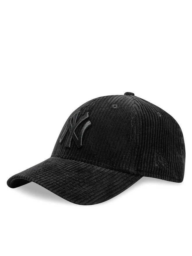 New Era Kšiltovka New Era New York Yankees Cord Black 9FORTY 60565331 Černá