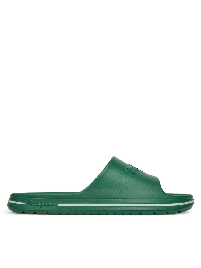 Pepe Jeans Natikači Pepe Jeans Beach Slide M PMS70159 Zelena
