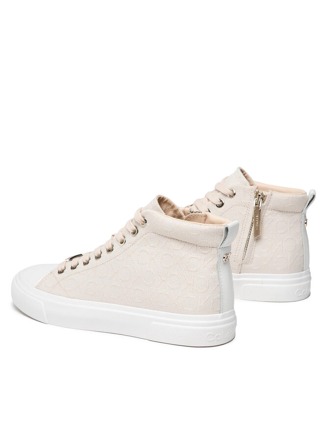 Calvin Klein Кецове Calvin Klein Vulc High Top-Mn Jq HW0HW01045 Бежов