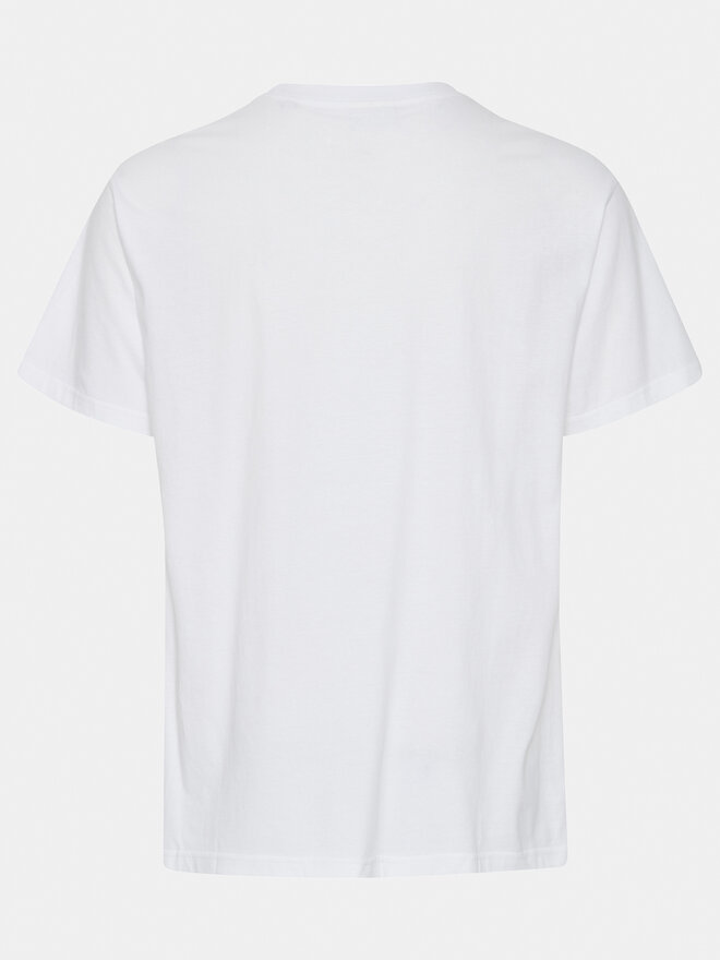 Solid Solid T-Shirt Ilias 21108139 Weiß Regular Fit