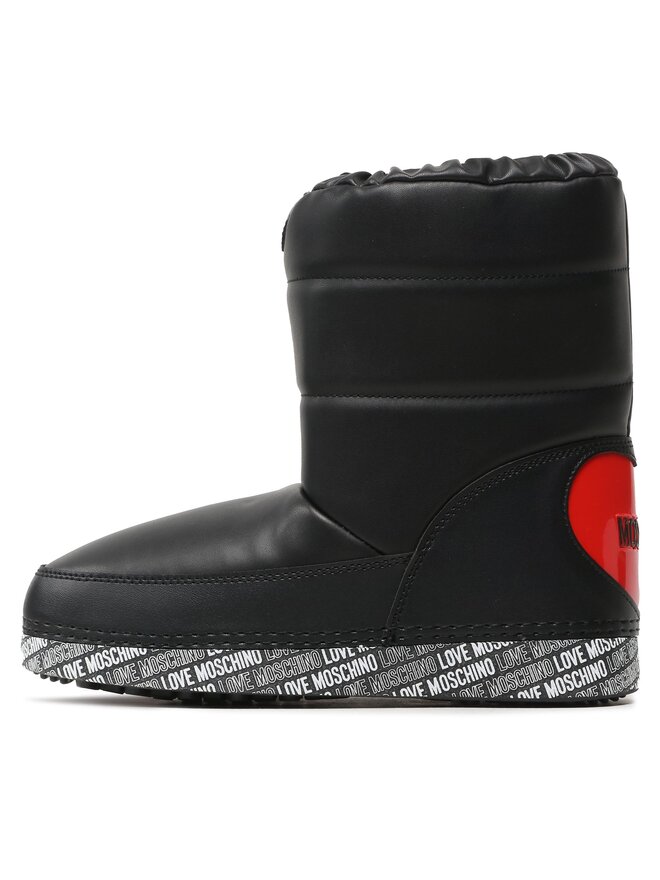 Love moschino boots snow clearance