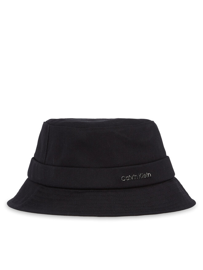 Calvin Klein Kapelusz Calvin Klein Back Tie Bucket K60K613161 Czarny