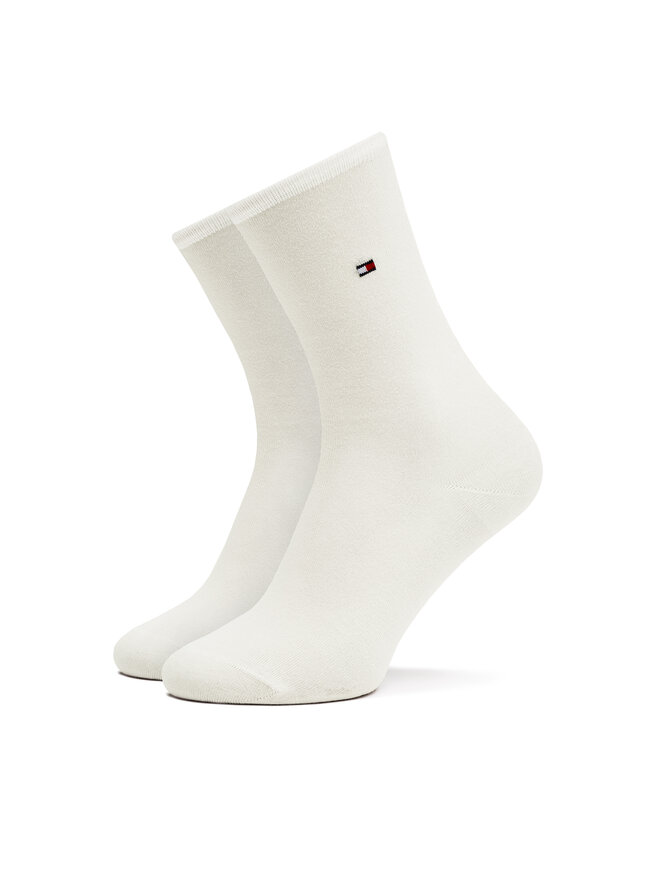 Tommy Hilfiger Σετ 2 ζευγάρια ψηλές κάλτσες γυναικείες Tommy Hilfiger 371221 Ροζ