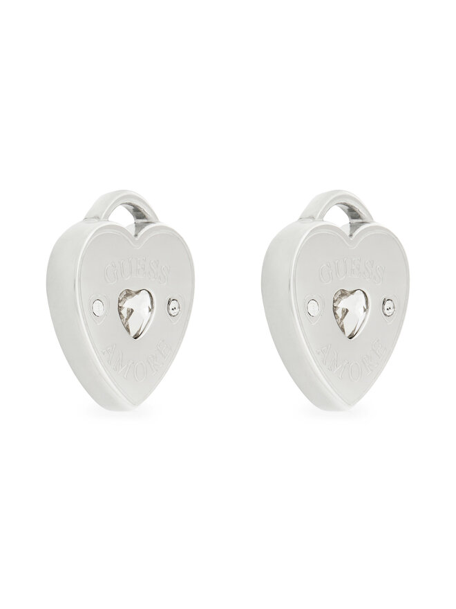Guess Náušnice Guess JUBE05 058JW Strieborná