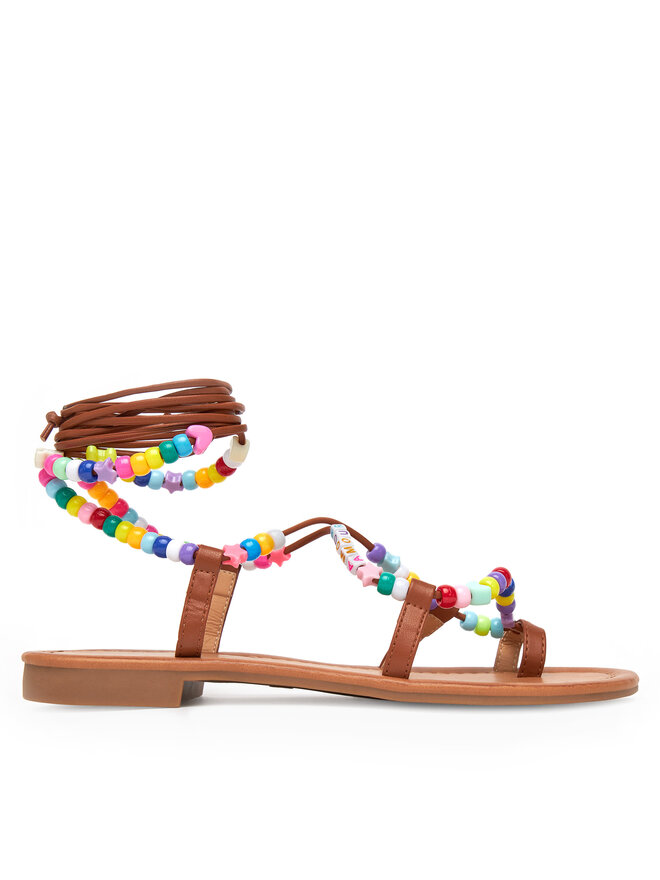 DeeZee Sandály DeeZee 3575 Hnědá