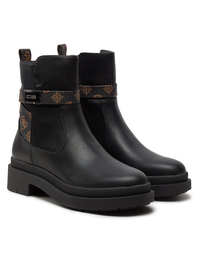 Guess Ботильйони Guess Ovelle2 FLTOVE FAL10 Чорний