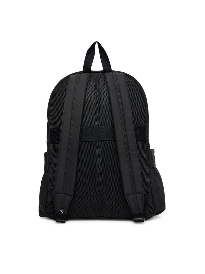 Calvin Klein Σακίδιο Calvin Klein Bold Round Backpack LV04D3114G Μαύρο