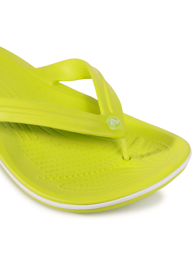 Crocs Zehentrenner Crocs Crocband Flip 11033 Grün