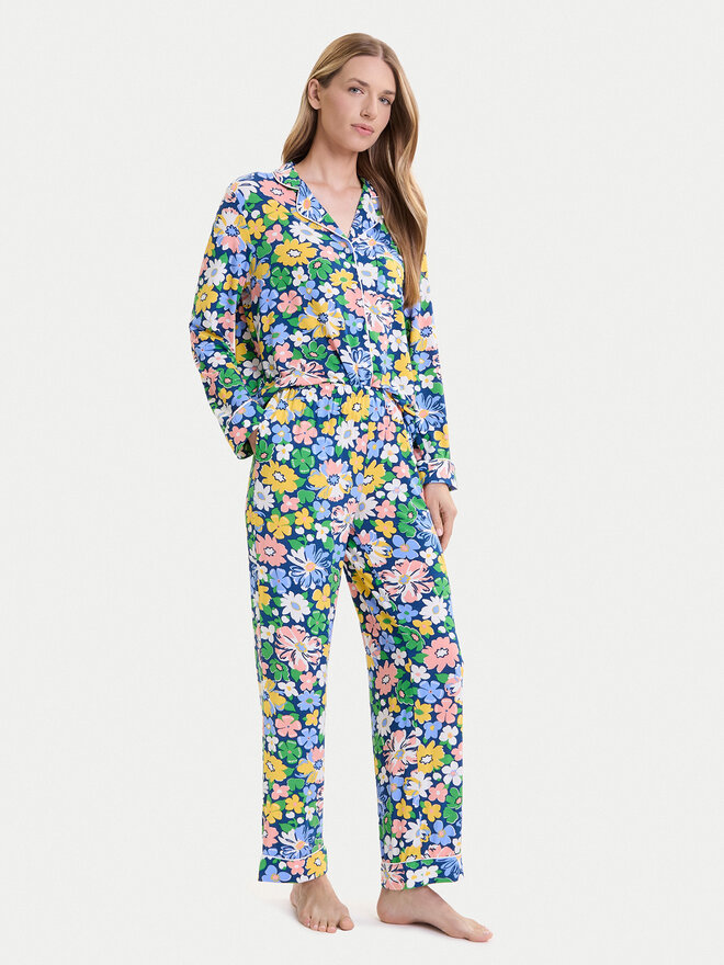 Kate Spade Kate Spade Pyjama KSI82756 Blau Relaxed Fit