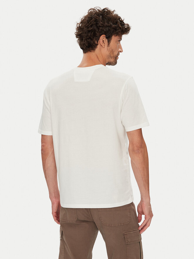 C.P. Company C.P. Company Camiseta RCCMTS723A005100W Écru Regular Fit