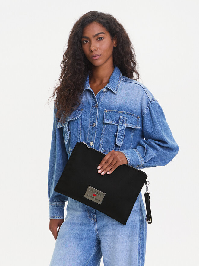 LOVE MOSCHINO Laptoptasche LOVE MOSCHINO JC5312PP1MLN100A Schwarz