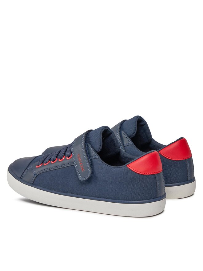 Geox Sneakersy Geox J Gisli Boy J455CB 01054 C0735 D Tmavomodrá