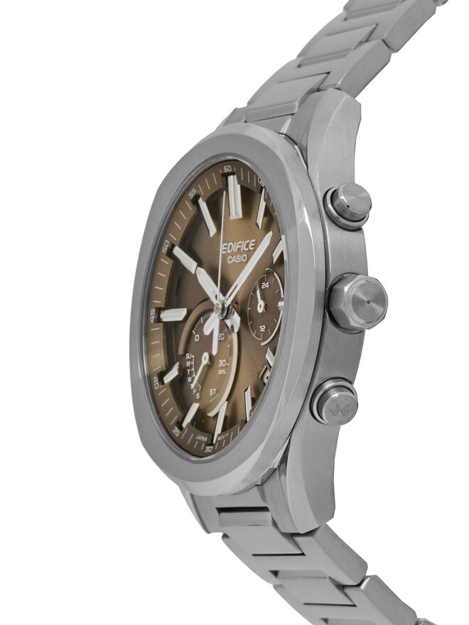 Casio Uhr Casio Edifice EQB-1300D-5AEF Silberfarben