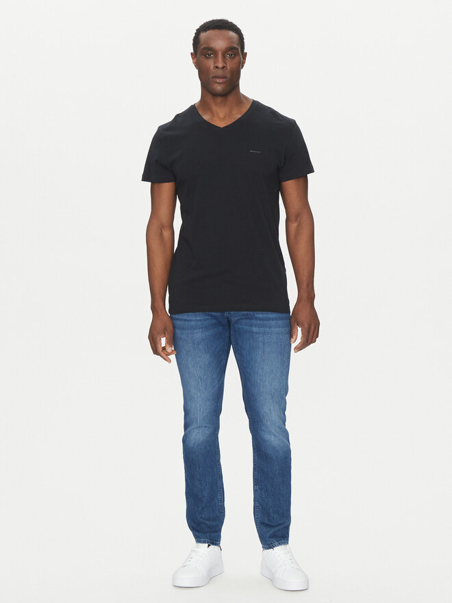 Gant Gant 2er-Set T-Shirts 900012018 Schwarz Regular Fit