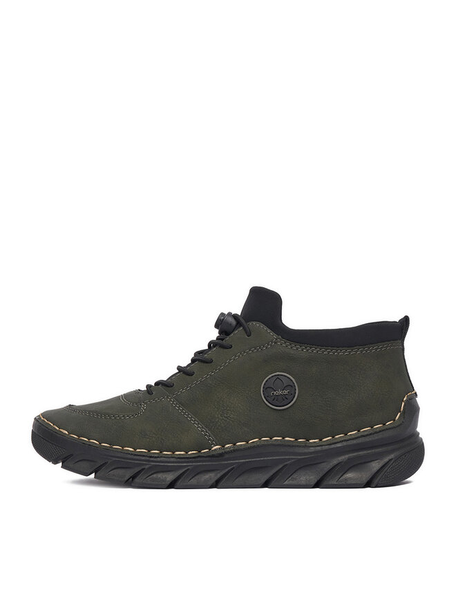 Rieker Schnürschuhe Rieker CEO-55071-54 Dunkelgrün