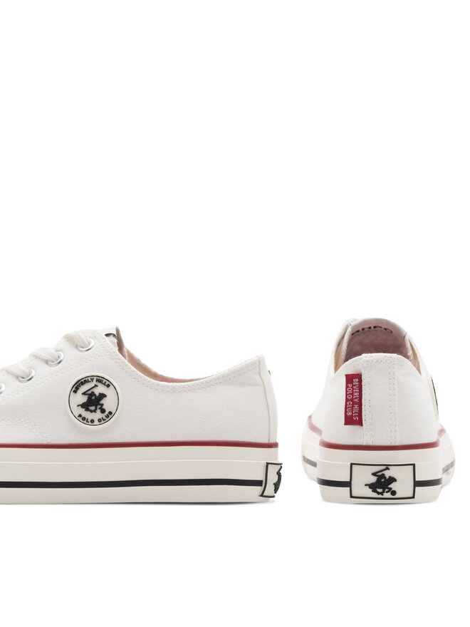 Beverly Hills Polo Club Sneakers aus Stoff Beverly Hills Polo Club WP40-OG-31-1 Weiß