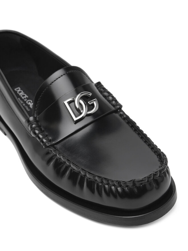 Dolce&Gabbana Mokasini Dolce&Gabbana CM0074 AQ237 Črna